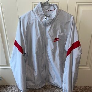 Retro Nike Gray Zip up Jacket